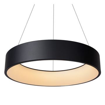 Lucide Talowe LED 39W pendel Ø60cm sort dæmpbar